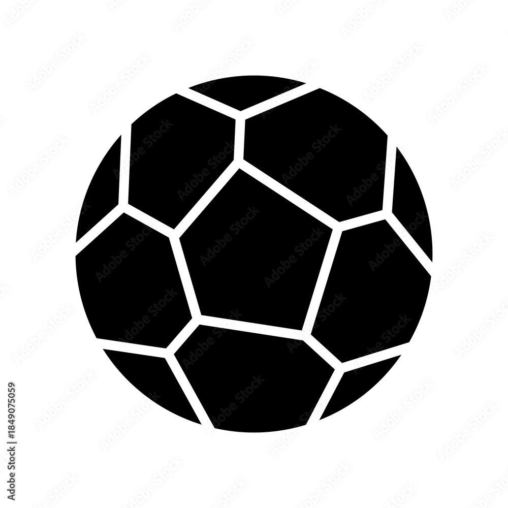 Fototapeta premium soccer ball on white background