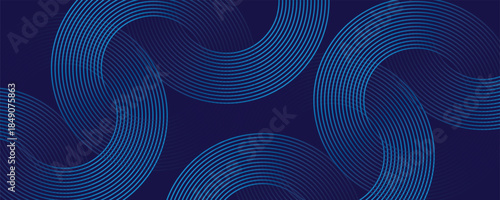 abstract glowing circle lines background. Abstract health care or medical pattern. Modern design for poster, brochure, cover, website, header, web banner, presentation.