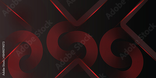 Abstract metallic black frame layout modern technology design template for use element cover, banner, advertising, brochure, card,
