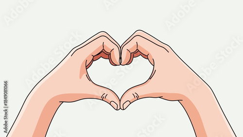 A woman's hands holding a red heart shape symbolise love and care as a romantic Valentine day sign for health and life