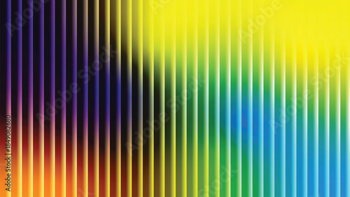 Vibrant rainbow gradient with vertical stripes background