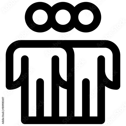 Quality time. Editable stroke vector icon.