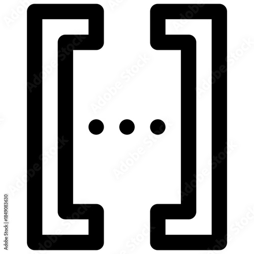 Take breaks. Editable stroke vector icon.