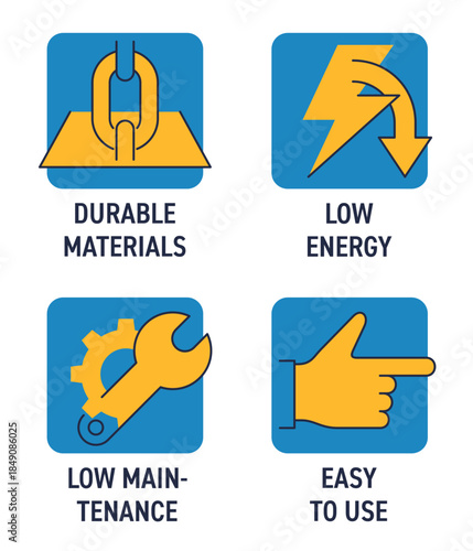 Multipurpose color Icons set - for various Tools or Devices