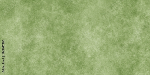 Abstract Elegant dark green background with mottled vintage texture in old fancy background design, texture of colored parchment paper.	