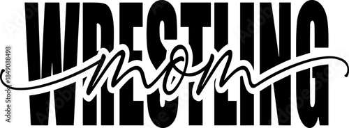 Wrestling Mom SVG, My Heart Is On That Mat Sleeve SVG, Wrestling Mom PNG SVG