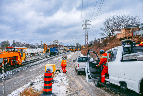 construction of a new station in Toronto, Canada