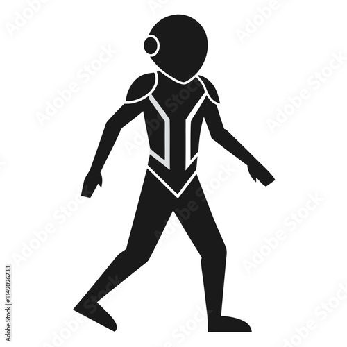 running man vector