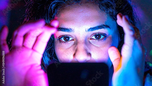 A silent dialogue with a mobile screen