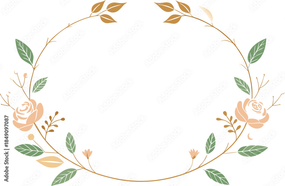 Fototapeta premium abstract floral background
