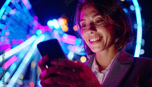 A quiet moment with a mobile device