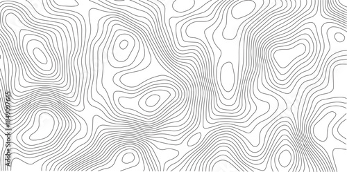 Topographic map background. Grid map. Vector illustration .Creative design with textured Background of geographic grid for hiking and mountain sport. 