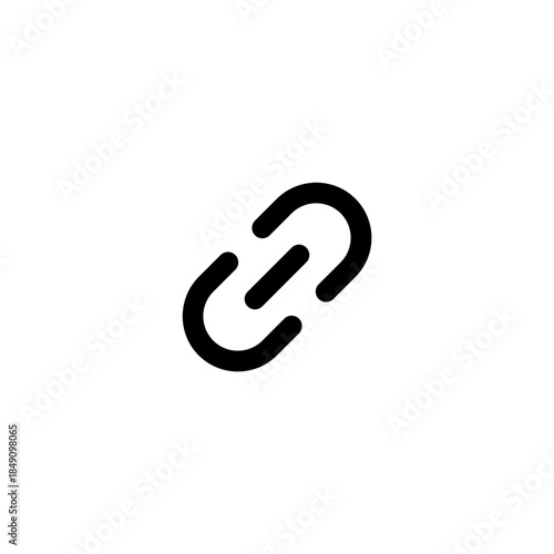 Link chain black icon