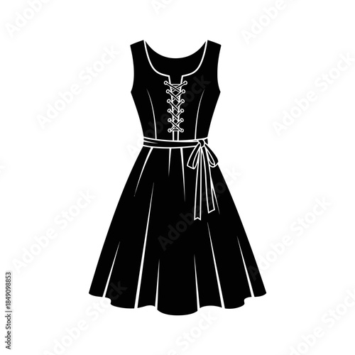 fashion dress on mannequin