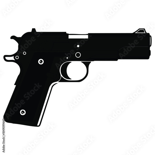 Toy Gun Vector Illustration