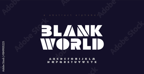 Abstract Modern Alphabet Bold Font. Typography sport, modern, movie, fun, education, black, pink fonts set. vector illustration