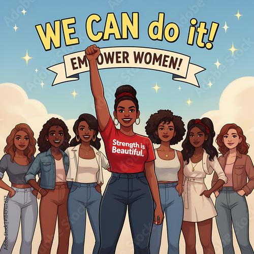 Feminism Stock Illustration