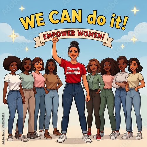 Feminism Stock Illustration