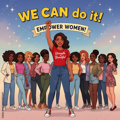 Feminism Stock Illustration