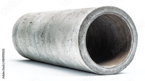 Wallpaper Mural A long gray pipe with a hole in the middle Torontodigital.ca