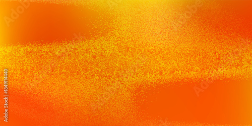Color gradient dark grainy background, orange gold yellow vibrant abstract on black, noise texture effect