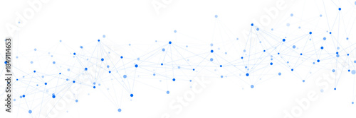 Abstract connecting points and lines texture background. Modern network communication in the global computer networks. Suitable for internet technology, business and science. Vector
