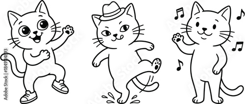 Minimalist black silhouette illustration of school boys with backpacks walking in a row, back to school education concept on white background