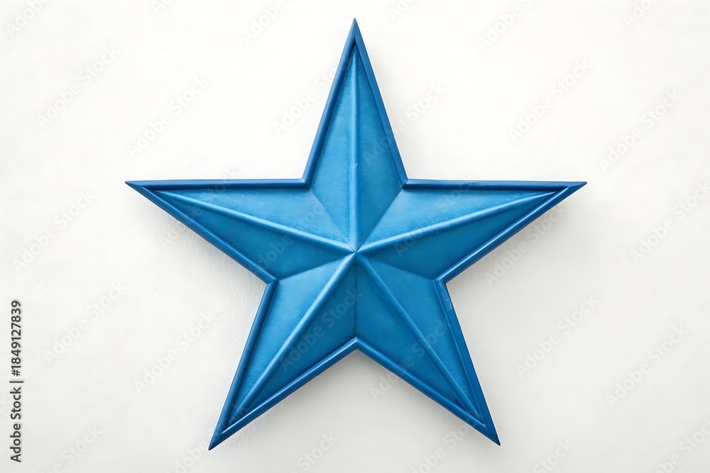 Obraz premium star isolated on white background