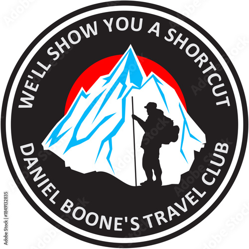 Car sticker for a lover of tourism and travel