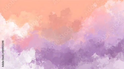 Soft pastel colored watercolor texture background