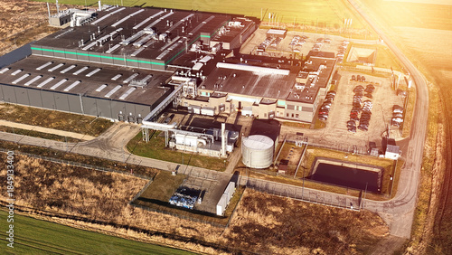 Tableau sur toile Next generation AI data center technology campus