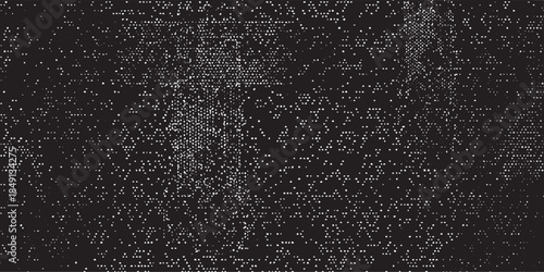 Abstract vector noise. Small particles of debris and dust. Distressed uneven background. Grunge with fine grains isolated on white background. Vector illustration. EPS10.