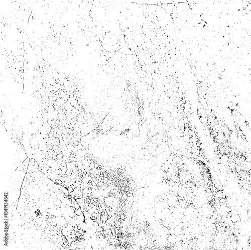 Abstract vector noise. Small particles of debris and dust. Distressed uneven background. Grunge with fine grains isolated on white background. Vector illustration. EPS10.
