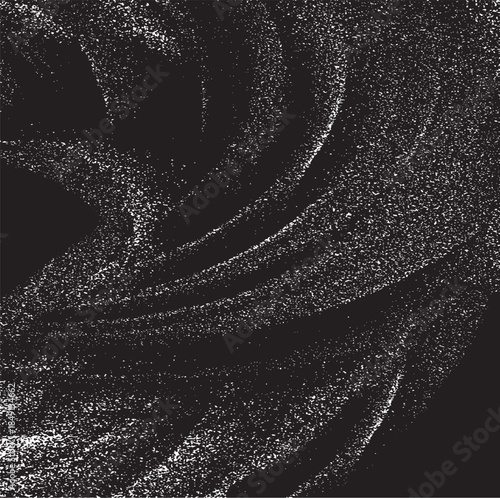 Abstract vector noise. Small particles of debris and dust. Distressed uneven background. Grunge with fine grains isolated on white background. Vector illustration. EPS10.