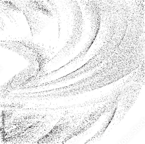 Abstract vector noise. Small particles of debris and dust. Distressed uneven background. Grunge with fine grains isolated on white background. Vector illustration. EPS10.