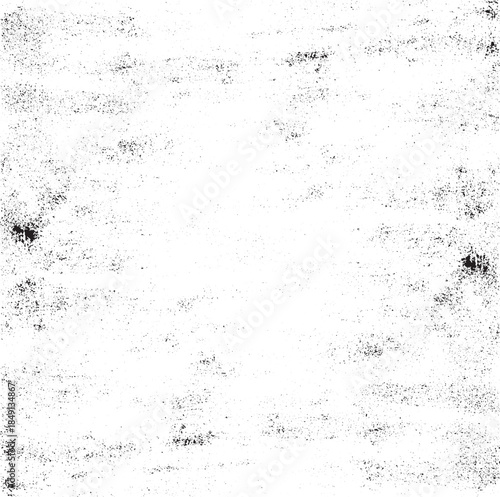 Abstract vector noise. Small particles of debris and dust. Distressed uneven background. Grunge with fine grains isolated on white background. Vector illustration. EPS10.
