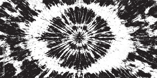 Circular starburst explosion texture. Distressed uneven grunge background. Abstract vector illustration. Overlay to create interesting effect and depth. Isolated on white background.