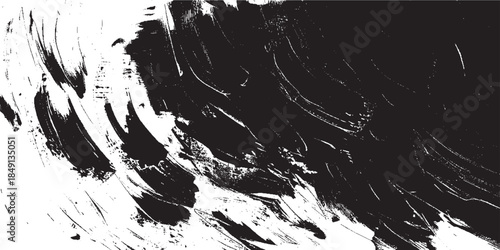 Vector brush stroke texture. Distressed uneven grunge background. Abstract vector illustration.