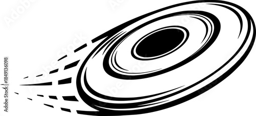 Flying Disc Vector
