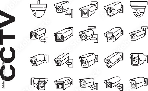 Various Security Cameras and CCTV Surveillance Systems for Safety and Monitoring Purposes