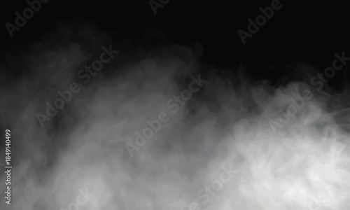 Smokey fog background. Misty fog effect texture. A Smokey fog filled background design.