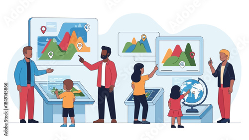 interactive digital mapping technologies engaging diverse audience in geographic exploration and