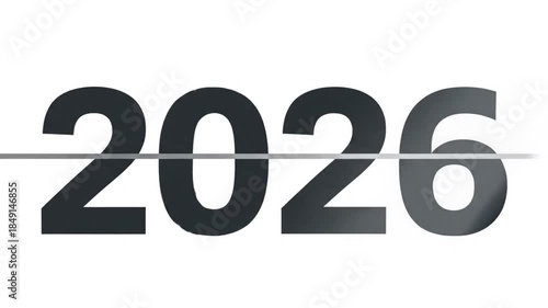 The year 2026 appears prominently as a graphic element over a white background