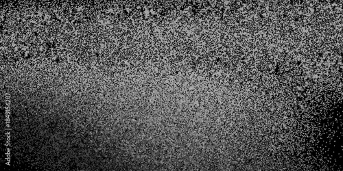 silver metal white glitter texture abstract banner background with space. Twinkling glow stars effect. Like outer space, night sky, universe. Rusty, rough surface, grain.