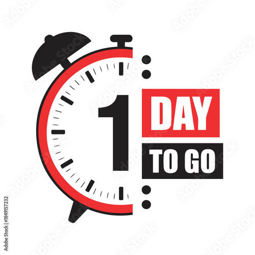 one day countdown sale timer icon