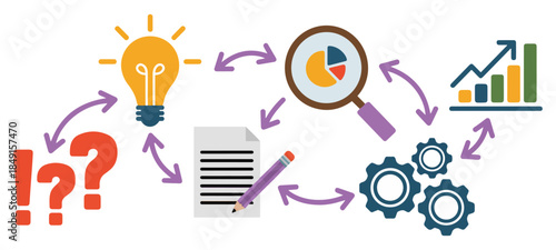 idea generator business process success concept