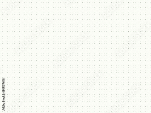 Billede på lærred Minimalist Light Off-White Dotted Grid Pattern Vector Background