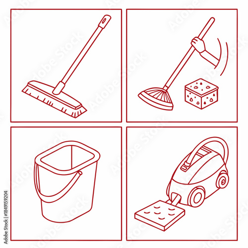 Essential cleaning tools