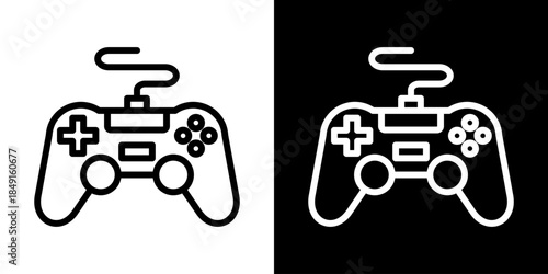 Challenge Icon Of Line Black And White Style Vector Illustration
