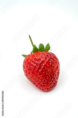 strawberry on isolated white background
